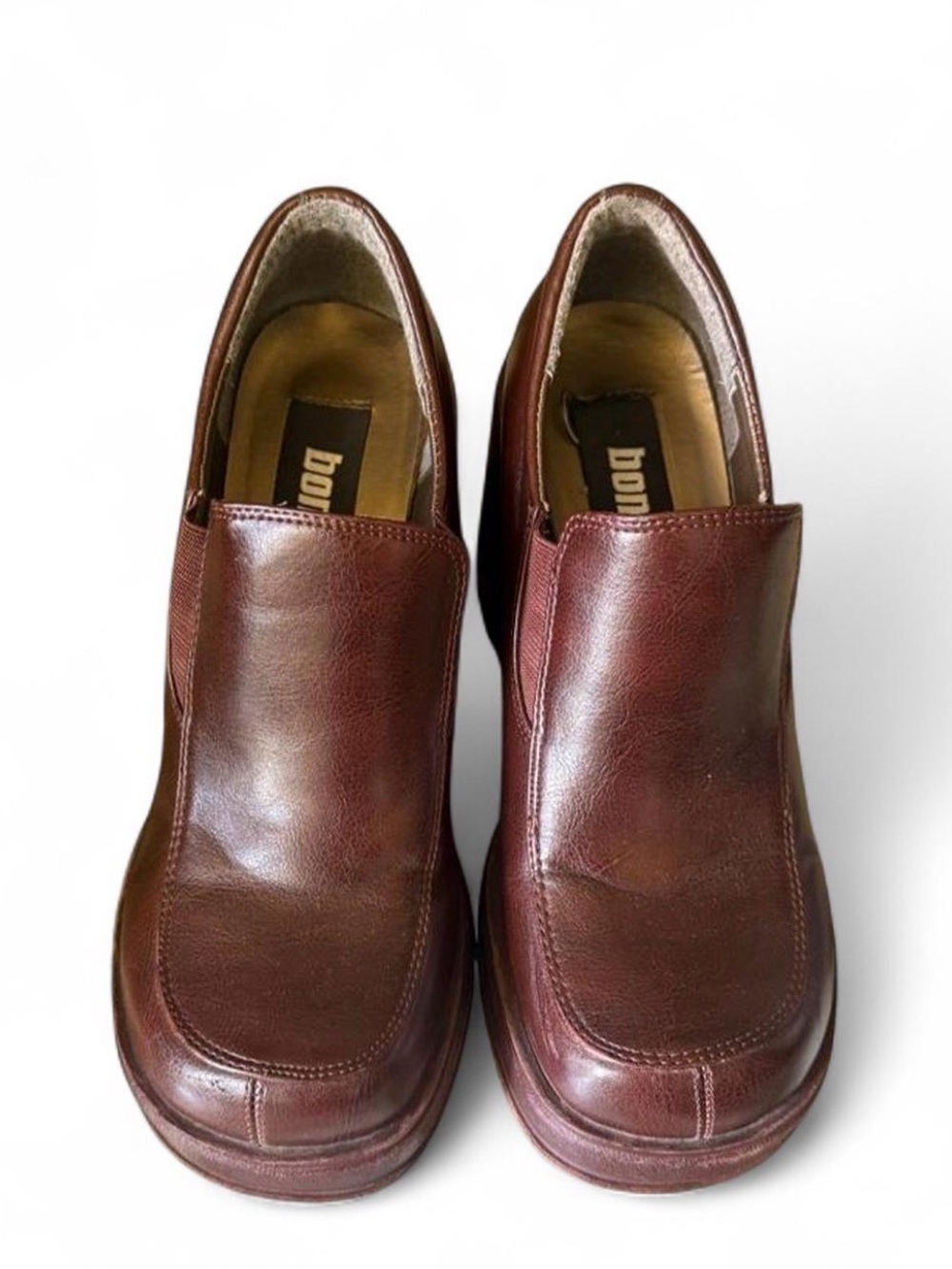 90s Brown BONGO Platform Loafers - Picture 2 of 7